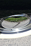 Buick Eight Series 40 Tüscher Cabriolet (1937) - Buick-Schriftzug auf den Raddeckeln