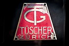 Buick Eight Series 40 Tüscher Cabriolet (1937) - Tüscher-Emblem im Wageninneren