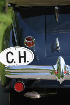 Buick Eight Series 40 Tüscher Cabriolet (1937) - der Wagen war immer in der Schweiz