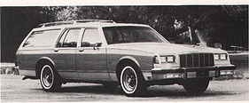 Buick Electra 4,1-Liter-V6 - 125 HP (netto) 1 Vierfachvergaser (1982)