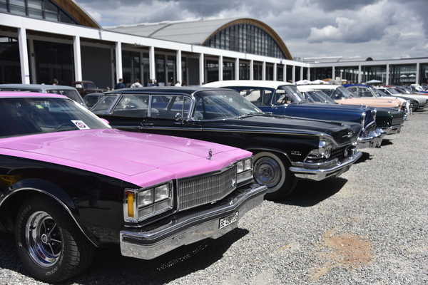 Buick Fahrzeuge aus verschiedenen Epochen - Klassikwelt Bodensee 2017