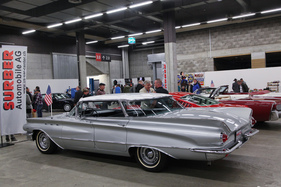 Buick Invicta Flat Top 4 Door Hardtop (1960) - elegante Luxuslimousione, angeboten für CHF 38'500 beim Surber US Car Center - Oldtimermesse St. Gallen 2018