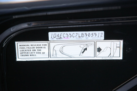 Buick Reatta Convertible (1991) - Hinweise bei Fehlfunktionen