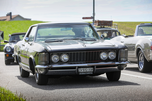 Buick Riviera (1964) - bei der Abfahrt - 8. Lägern Classic 2025