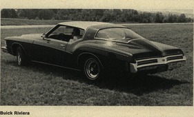 Buick Riviera 7,5-Liter-V8-Motor - 250 HP (netto) 1 Vierfachvergaser (1973)