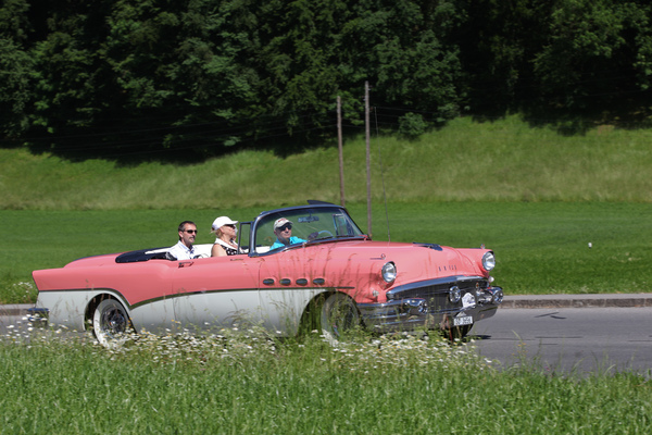 Buick Roadmaster (1956) - Convertible auf der Rundfahrt - Oldtimer in Obwalden (O-iO) 2019
