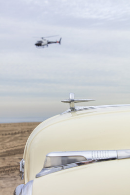 Gut zum parkieren: die Vorderseite der Motorhaube steht beinahe senkrecht.