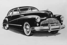 Buick Special (1946) - Eine Zeichnung eines Specials