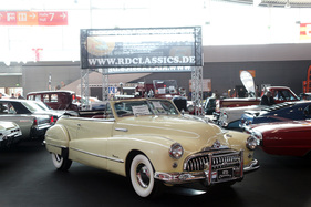 Buick Super Convertible (1948) - mit Achtzylinder-Reihenmotor, angeboten für Euro 79'850 - Retro Classics Stuttgart 2014