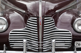 Buick Super Eight - Chrom-Kühlergrill - Dolder Classics September 2015