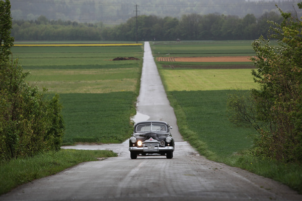 Buick der Fünfzigerjahre auf der "Route 66" - American Live 2017