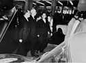 Bundespräsident Dr. Willy Spühler eröffnete den 38. Autosalon - Genfer Autosalon 1968