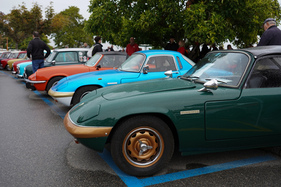 Bunte Lotus Elan - Swiss Classic British Car Meeting Morges 2019