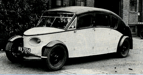 Burney Streamline 22/80 hp (1930) – Britischer Stromlinienwagen mit Heckmotor