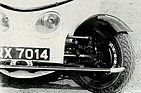 Burney Streamline 22/80 hp (1930) – Freistehende Räder mit 50 Grad Lenkeinschlag