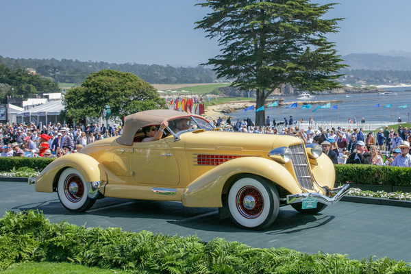 C1-5 1935 Auburn 85§ Supercharged Speedster, Concours Winners 2018, 2nd Place - Pebble Beach Concours d'Elégance 2018