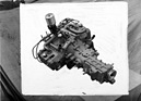 Bild: CEMSA F11 (1947) - Blick auf den Boxermotor