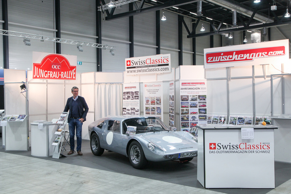 CMO Marcel Pelletier freut sich auf Kunden am Gemeinschaftsstand Zwischengas-SwissClassics Revue - Swiss Classic World Luzern 2021