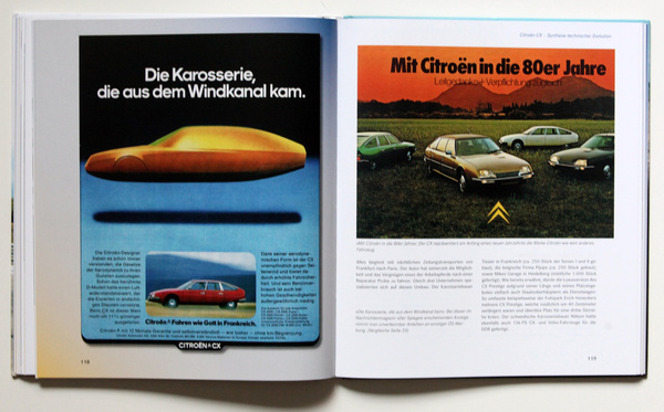CX, der Nachfolger der Göttin - Buch "Die großen Citroën - Avantgarde aus Frankreich ..."