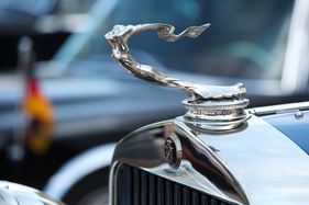 Cadillac 341 A Imperial Sedan (1928) - Kühlerfigur - 40. Oldtimer-Meeting Baden-Baden 2016