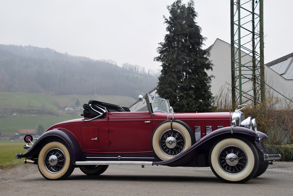 Cadillac 370A V12 Convertible Coupe (1931) - als Lot 63 an der Versteigerung der Oldtimer Galerie Toffen am 21. April 2018