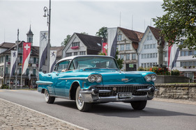 Cadillac 62 Sedan (1958) - am Cadillac LaSalle Club Grand European Meeting 2015