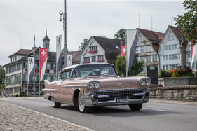 Cadillac 62 Sedan Extended Back (1958) - am Cadillac LaSalle Club Grand European Meeting 2015