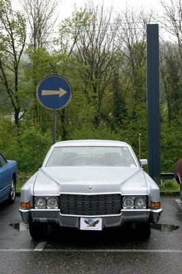 Cadillac Calais Hardtop Sedan (1969) – Oldtimer-Treff Shopping-Raststätte Würenlos 2024