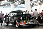 Cadillac Club Coupe (1942) - warten in der Halle in Basel - RAID Suisse-Paris 2012