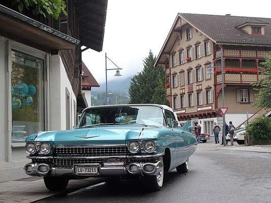 Image: Cadillac Convertible (1959) - Oldtimer in Obwalden OiO 2011