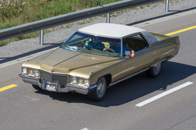 Cadillac Coupé DeVille (1972) - am Cadillac LaSalle Club Grand European Meeting 2015