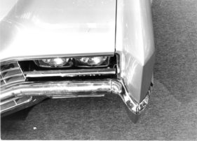 Cadillac Eldorado (1967) - erhöhte Verletzungsgefahr durch kantige Vorderkotflügel - Genfer Autosalon 1967
