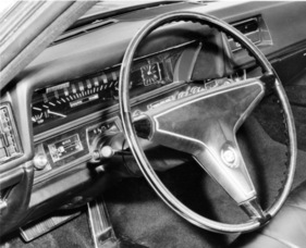 Cadillac Eldorado (1968) - mit breitem Tacho - Genfer Autosalon 1968