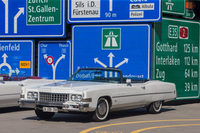 Cadillac Eldorado Convertible (1973) - am Cadillac LaSalle Club Grand European Meeting 2015