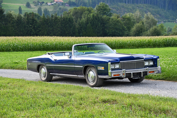 Cadillac Eldorado Convertible (1976) - als Lot 17 an der Versteigerung der Oldtimer Galerie in Toffen am 19. Oktober 2019