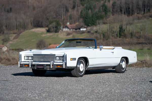 Bild: Cadillac Eldorado Convertible (1976) - als Lot 54 an der Versteigerung der Oldtimer Galerie in Toffen am 21. März 2026