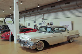 Cadillac Fleetwood (1957) -in der Sonderschau zu Ehren General Motors - Oldtimermesse St. Gallen 2015 (1957)