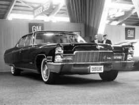 Cadillac Fleetwood (1968) - Spitzenmodell auf den neuesten Stand gebracht - Genfer Autosalon 1968
