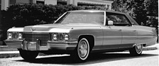 Cadillac Fleetwood (1972) - mit veränderten Scheinwerfern