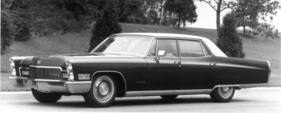 Cadillac Fleetwood Brougham Sedan (1968) - Seitenansicht, links