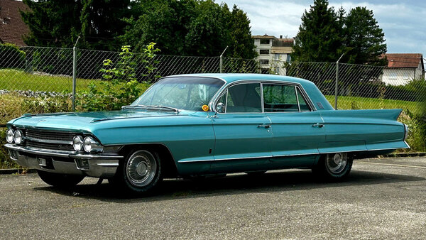 Bild: Cadillac Fleetwood sixty Special Sedan (1962) als Lot 8 am 13. September 2025 bei Emil Frey Classic Auctions