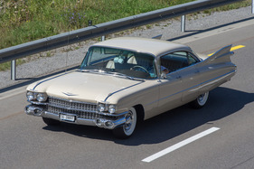 Cadillac Sedan DeVille Six-Window (1959) - am Cadillac LaSalle Club Grand European Meeting 2015