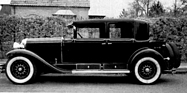 Cadillac Series 341 Close-Coupled Sedan (1929) – "Town Sedan" mit Cabrio-Linie, aber festem Dach