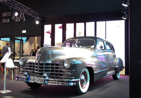 Cadillac Series 61 Touring Sedan (1947) - unrestaurierter Originalzustand, angeboten für EUR 48'000 - Retro Classics Bavaria 2016
