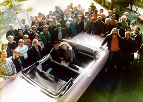 Cadillac Series 62 (1959) - Die gesamte Filmcrew und der Cadillac Series 62