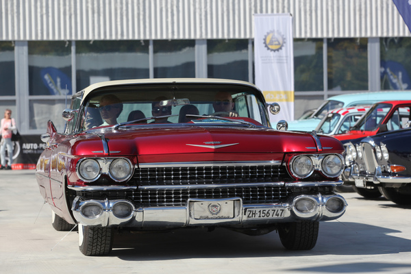 Cadillac Series 62 (1959) - grössere Flossen gab es vorher und nachher nicht - Dolder Classics September 2018