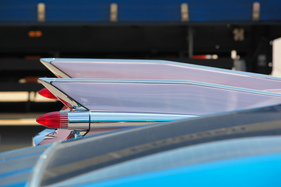Cadillac Series 62 Coupe (1959) - imposante Flossen (3. Youngtimer- und Classictreffen Pratteln am 15. Juli 2018)