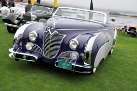 Cadillac Series 62 Cabriolet Saoutchik (1948) – ähnlich üppig wie der Delahaye 175 S Roadster von Saoutchik