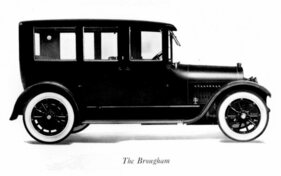 Cadillac Type 57 Brougham (1918) – Innenlenker für fünf Passagiere