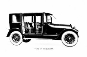 Cadillac Type 59 Suburban (1920) – Innenlenker für sieben Passagiere